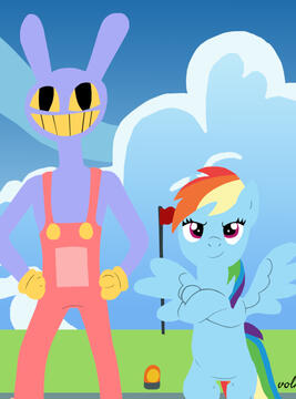 Jax & Rainbow Dash Jax & Rainbow Dash