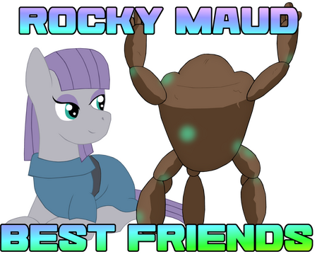 Rocky Maud BFF Sticker